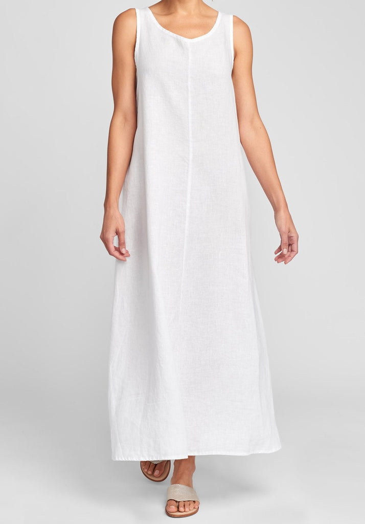Forever Dress - linen maxi dress (FLAX ...